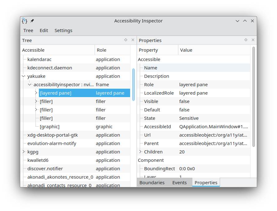 Accessibility Inspector is an inspector for your application accessibility tree.