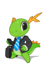 Thumbnail for File:Mascot konqi-support-business.png